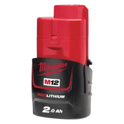 Milwaukee M12 B2 12V Li-ion accu - 2.0Ah (4st)