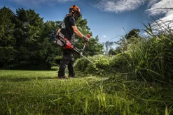 Milwaukee M18 F2BCU-122 18V Li-ion accu bosmaaier set (2x 12.0Ah accu) - asymmetrisch stuur - 43cm