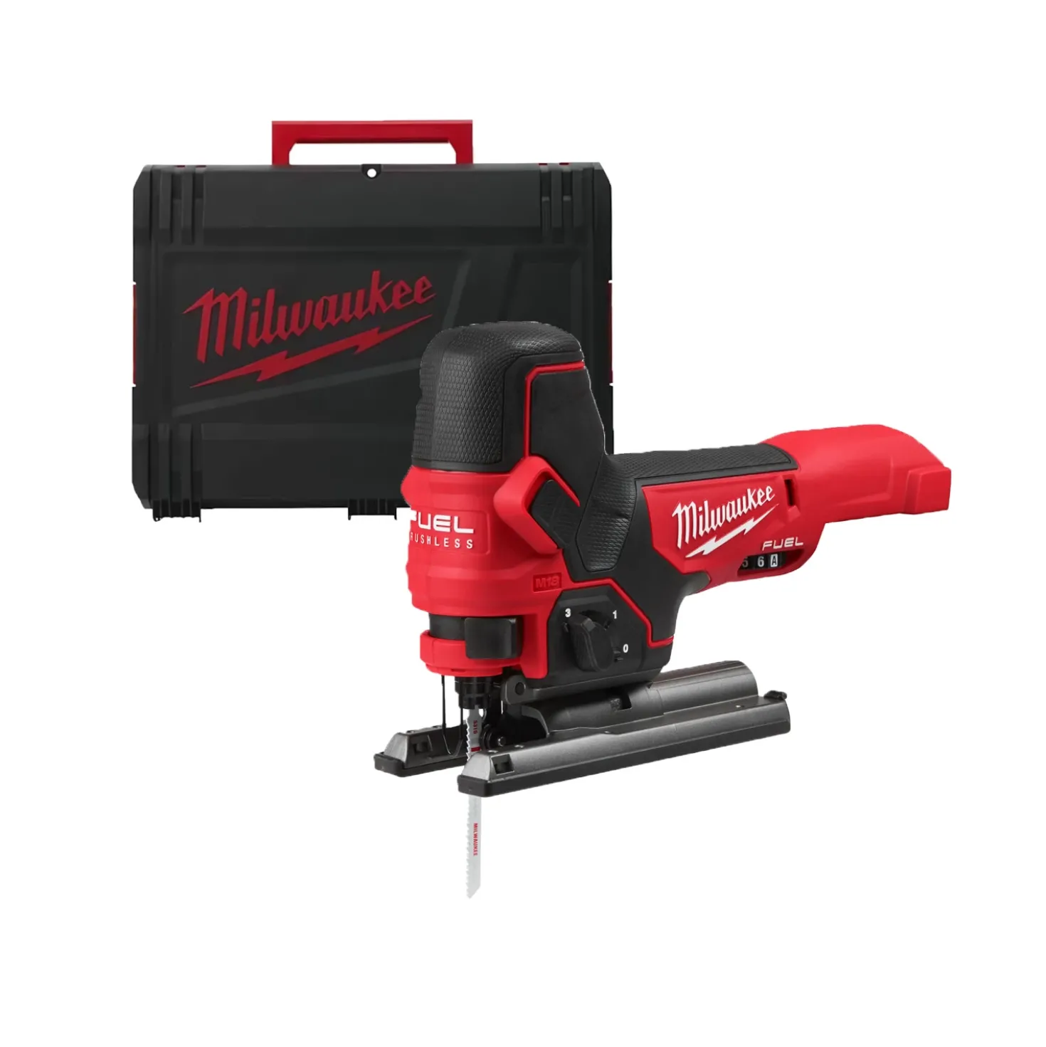 Milwaukee M18 FBJS-0X 18V Li-ion accu decoupeerzaag body in HD Box