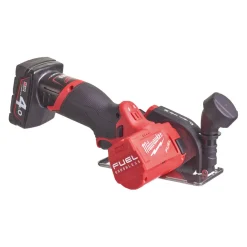 Milwaukee M12 FCOT-422X 12V Li-Ion accu Haakse slijper set in HD Box (1x 4,0 & 2 Ah accu) - Koolborstelloos - 10 x 76mm