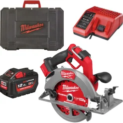 Milwaukee M18 FCSO190GR-121C 18V Li-ion accu cirkelzaagmachine set (1x 12.0Ah accu) in koffer - 190mm