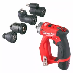 Milwaukee M12 FDDXKIT-202X 12V Li-Ion accu boor-/schroefmachine set (2x 2.0Ah accu) in HD-Box - 34Nm