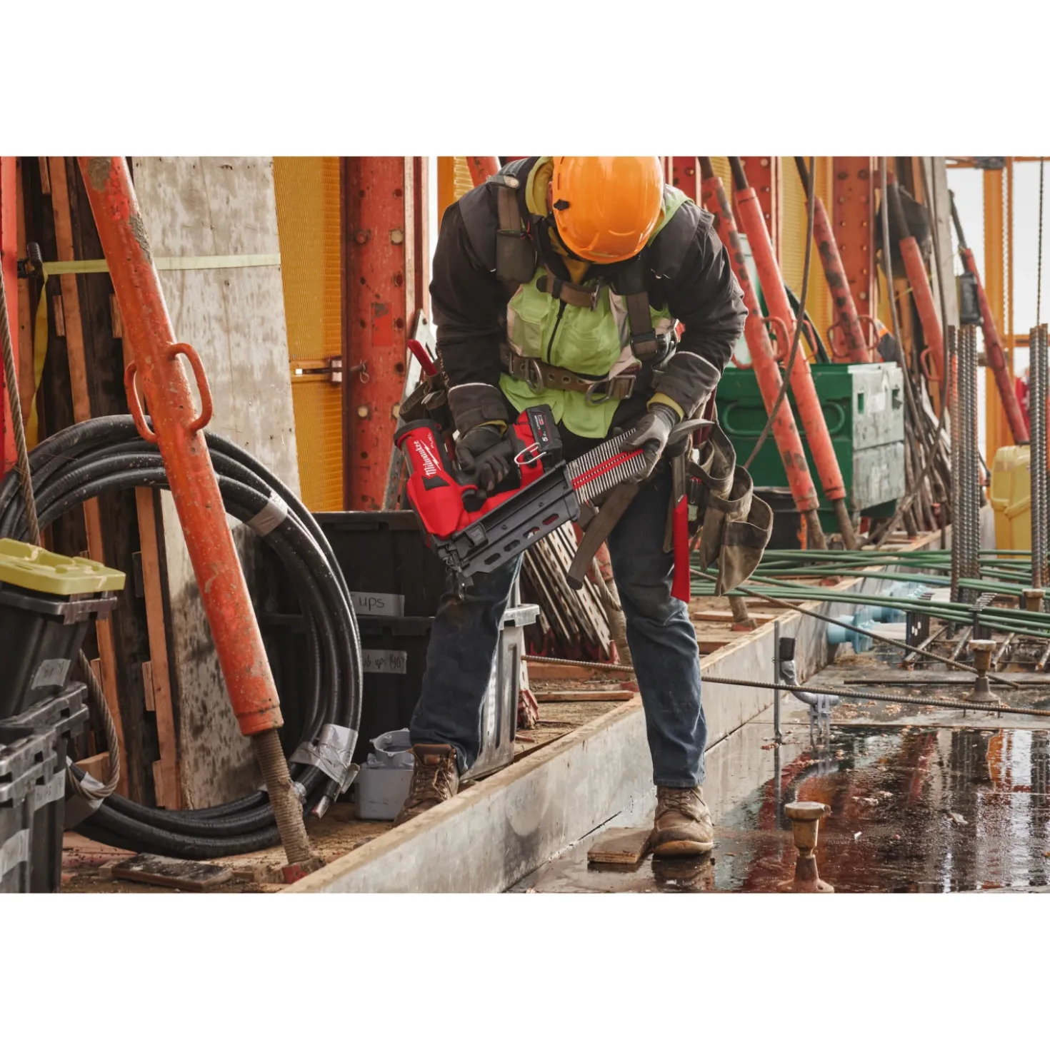 Milwaukee M18 FDN-0C 18V Li-ion accu Duplex tacker body in koffer