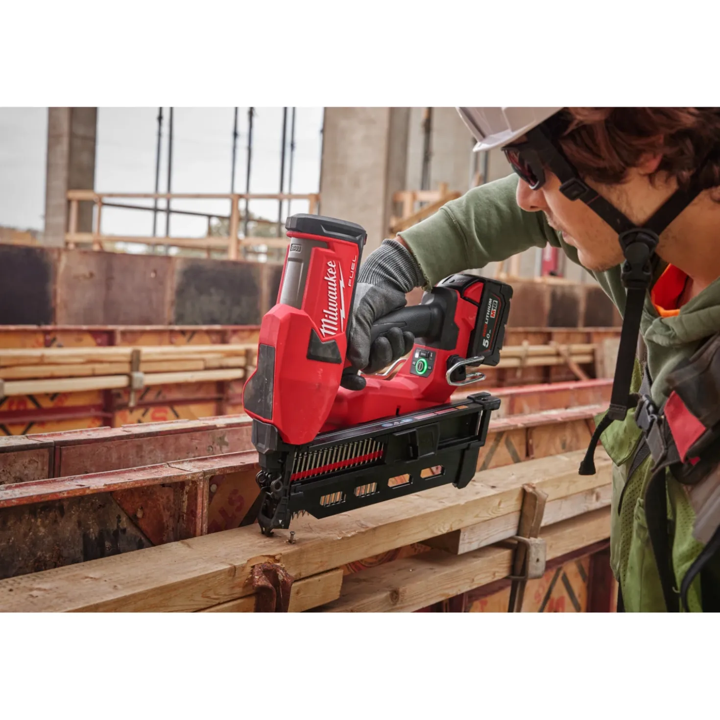 Milwaukee M18 FDN-0C 18V Li-ion accu Duplex tacker body in koffer