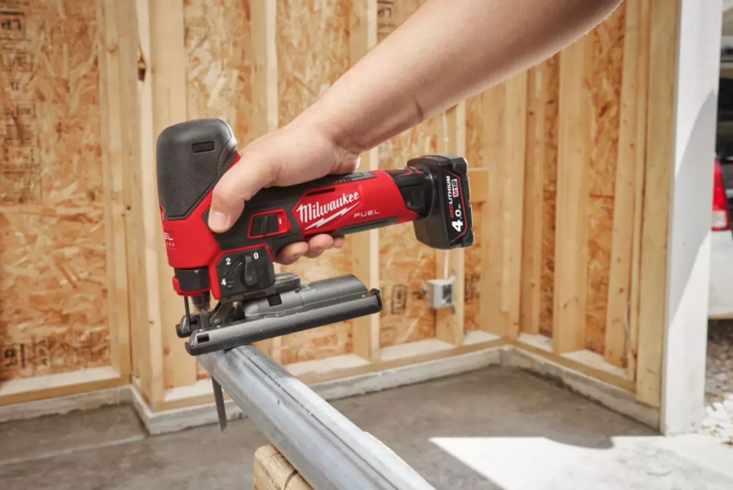 Milwaukee M12 FJS-0 12V Li-ion accu decoupeerzaag body