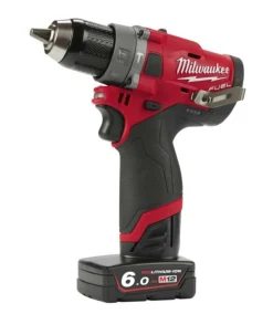 Milwaukee M12 FPP2A2-402X 12V Li-ion accu slagboormachine (FPD2-0) en slagschroevendraaier (FID2-0) combiset (2x4.0Ah) in HD Box