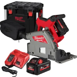 Milwaukee M18 FPS55-552P 18V Li-Ion accu invalzaag set (2x 5,5Ah) in Packout - 20mm