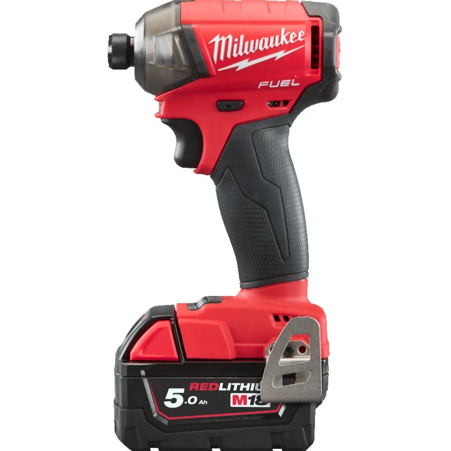 Milwaukee M18 FQID-501B 18V Li-ion accu slagschroevendraaier set (1x 5.0Ah accu) in tas