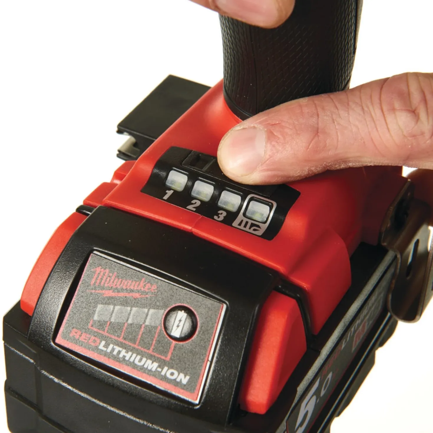 Milwaukee M18 FQID-501B 18V Li-ion accu slagschroevendraaier set (1x 5.0Ah accu) in tas