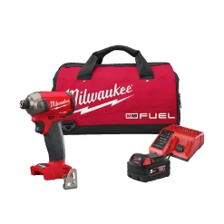 Milwaukee M18 FQID-501B 18V Li-ion accu slagschroevendraaier set (1x 5.0Ah accu) in tas