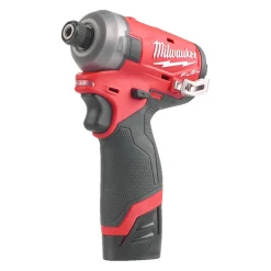 Milwaukee M12 FQID-202X 12V Li-Ion accu slagschroevendraaier set (2x 2.0Ah accu) in HD Box - 50Nm