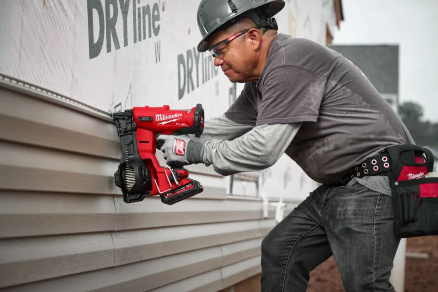 Milwaukee M18 FRCN45-0X 18V Li-ion accu Trommelspijker tacker body in HD Box