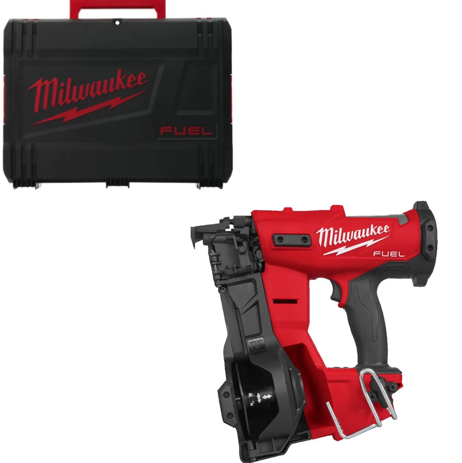 Milwaukee M18 FRCN45-0X 18V Li-ion accu Trommelspijker tacker body in HD Box