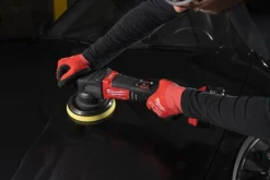 Milwaukee M18 FROP21-502X 18V Li-ion excentrische polijstmachine set (2x 5.0Ah) in HD Box - 150mm