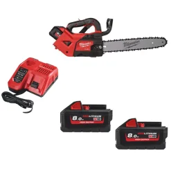 Milwaukee M18 FTHCHS35-802 18V Li-Ion accu kettingzaag set (2x 8.0Ah) - 35 cm
