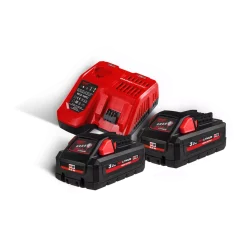 Milwaukee M18 HNRG-302 18V Li-Ion High Output NRG Starterset (2x 3.0Ah accu) + snellader