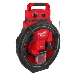 Milwaukee M12 HSFSM-602 12V Li-ion accu hoge snelheid rioolreinigingsmachine set (2x 6.0Ah accu) - 11m