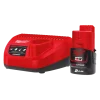 Milwaukee M12NRG-201 12V Li-Ion accu starterset (1x 2,0Ah accu)