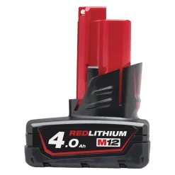 Milwaukee M12 NRG-402 12V Li-Ion Starterset accu's en lader - 4,0Ah