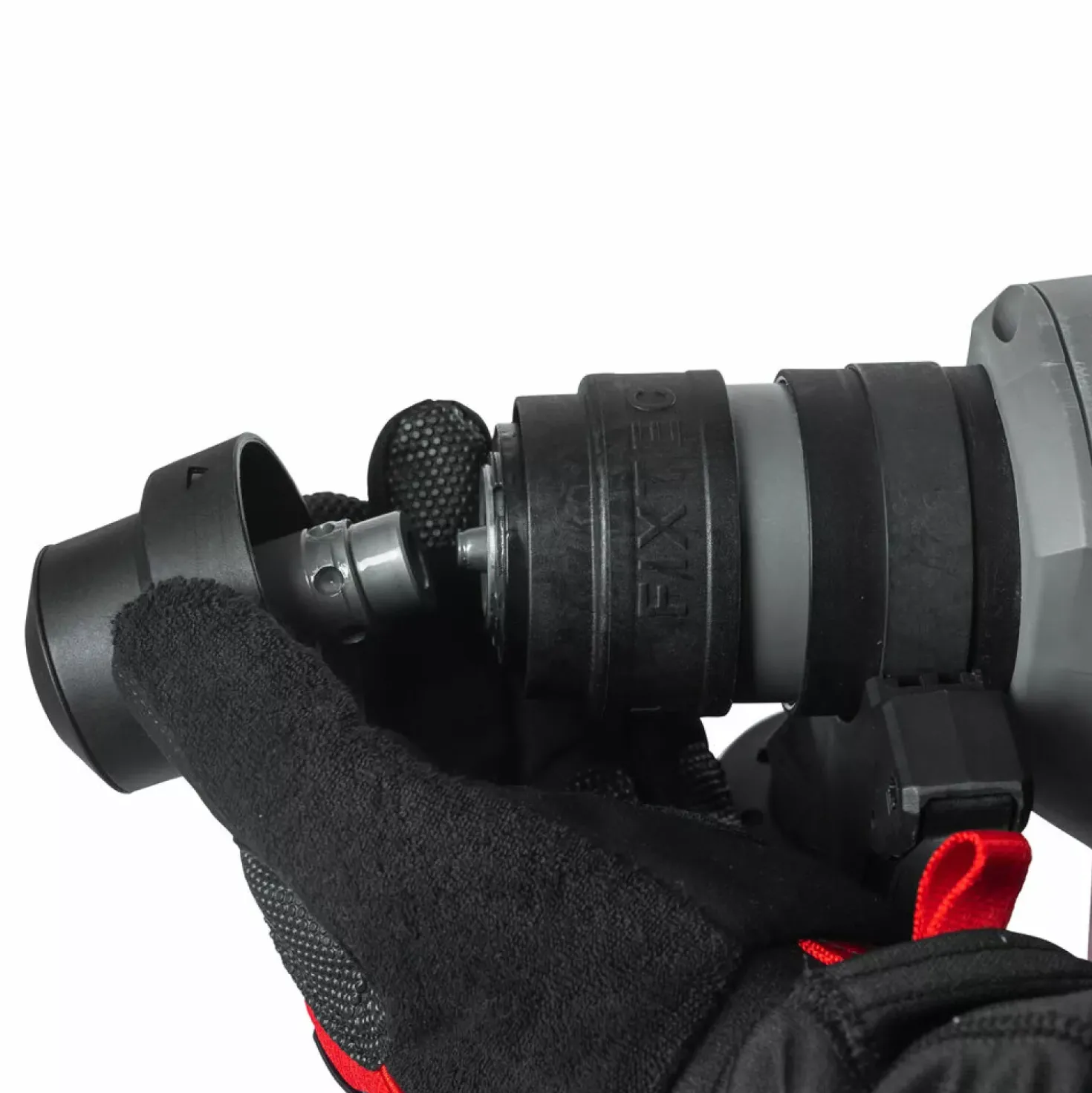 Milwaukee M18 ONEFHPX-0 18V Li-ion Accu SDS-plus boorhamer body - One-key en Fixtec - 4-standen - 32mm