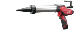Milwaukee M12 PCG/400A-201B 12V Li-Ion Accu lijm- en kitspuit set (1x 2.0Ah accu) incl. worsthouder in tas