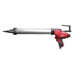 Milwaukee M12 PCG/600A-0 12V Li-Ion Accu lijm- en kitspuit body incl. worsthouder in tas