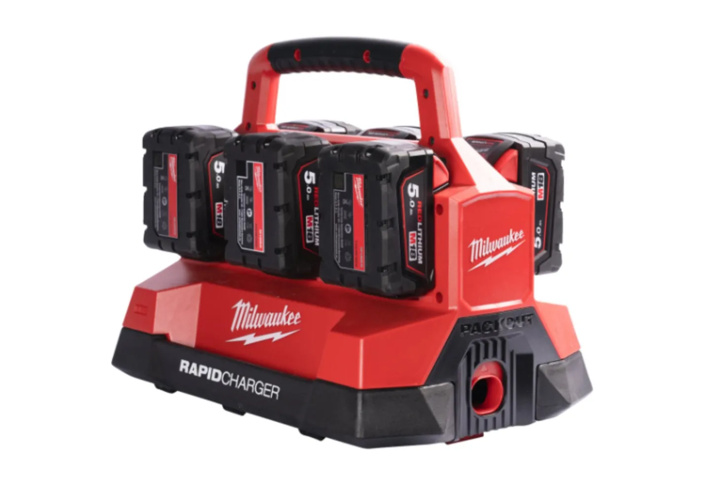 Milwaukee M18 PC6 PACKOUT zesvaks snellader
