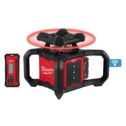 Milwaukee M18 RLOH600-201C 18V Li-ion accu roterende laser (1x 2.0Ah accu) set in koffer - 600m