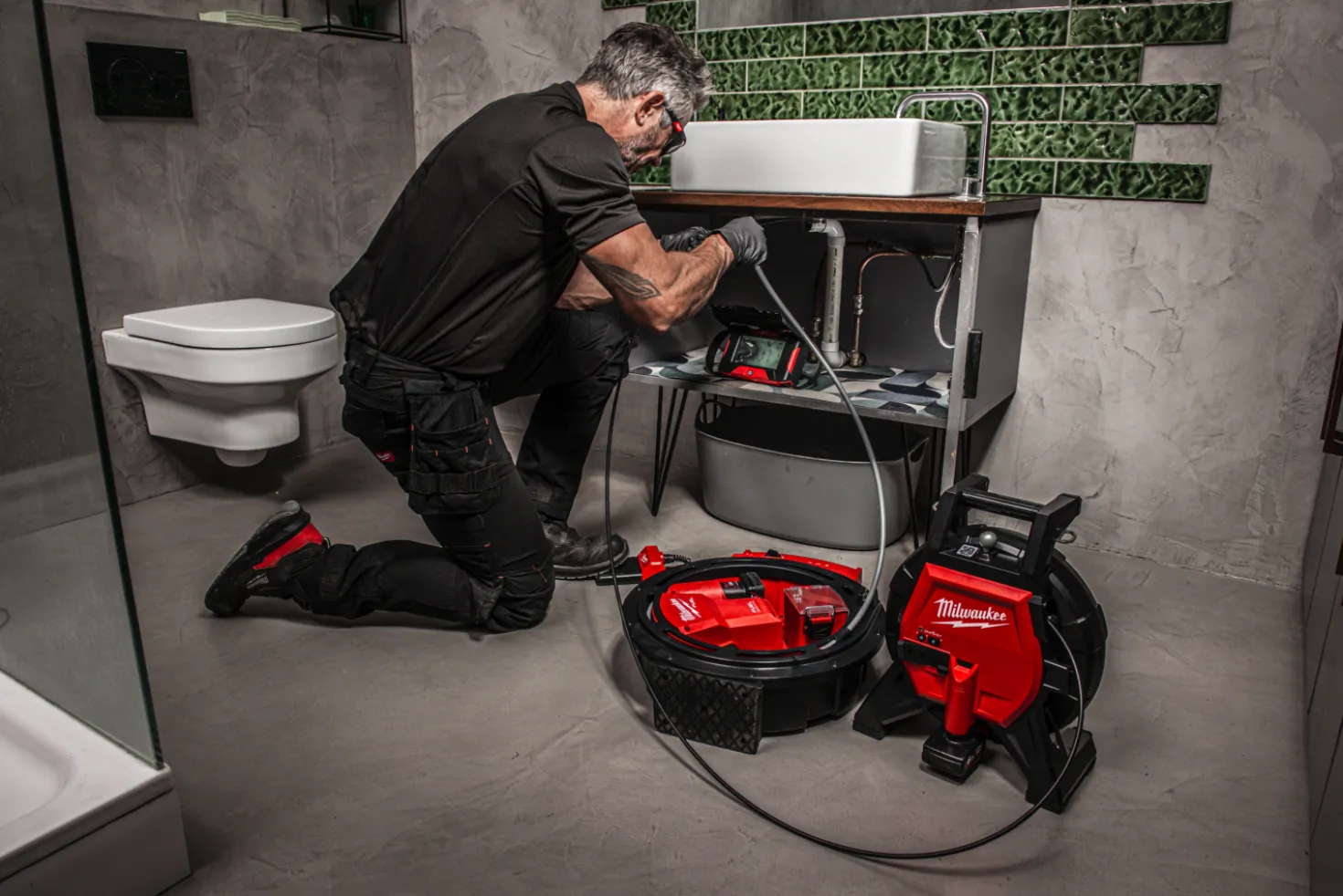 Milwaukee M12 SICO20-0 12V Li-ion accu Riool inspectiecamera HDR - 18mm x 20m
