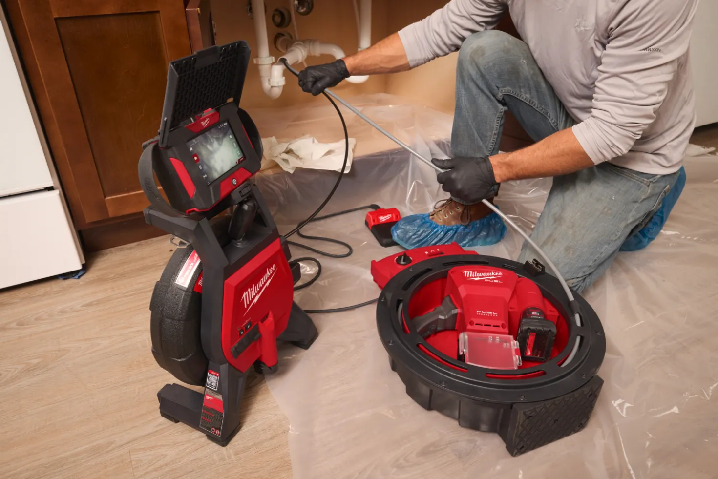 Milwaukee M12 SICO20-0 12V Li-ion accu Riool inspectiecamera HDR - 18mm x 20m