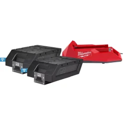 Milwaukee MXF NRG-406 MX Fuel accu starterset (2x 6.0Ah) + lader