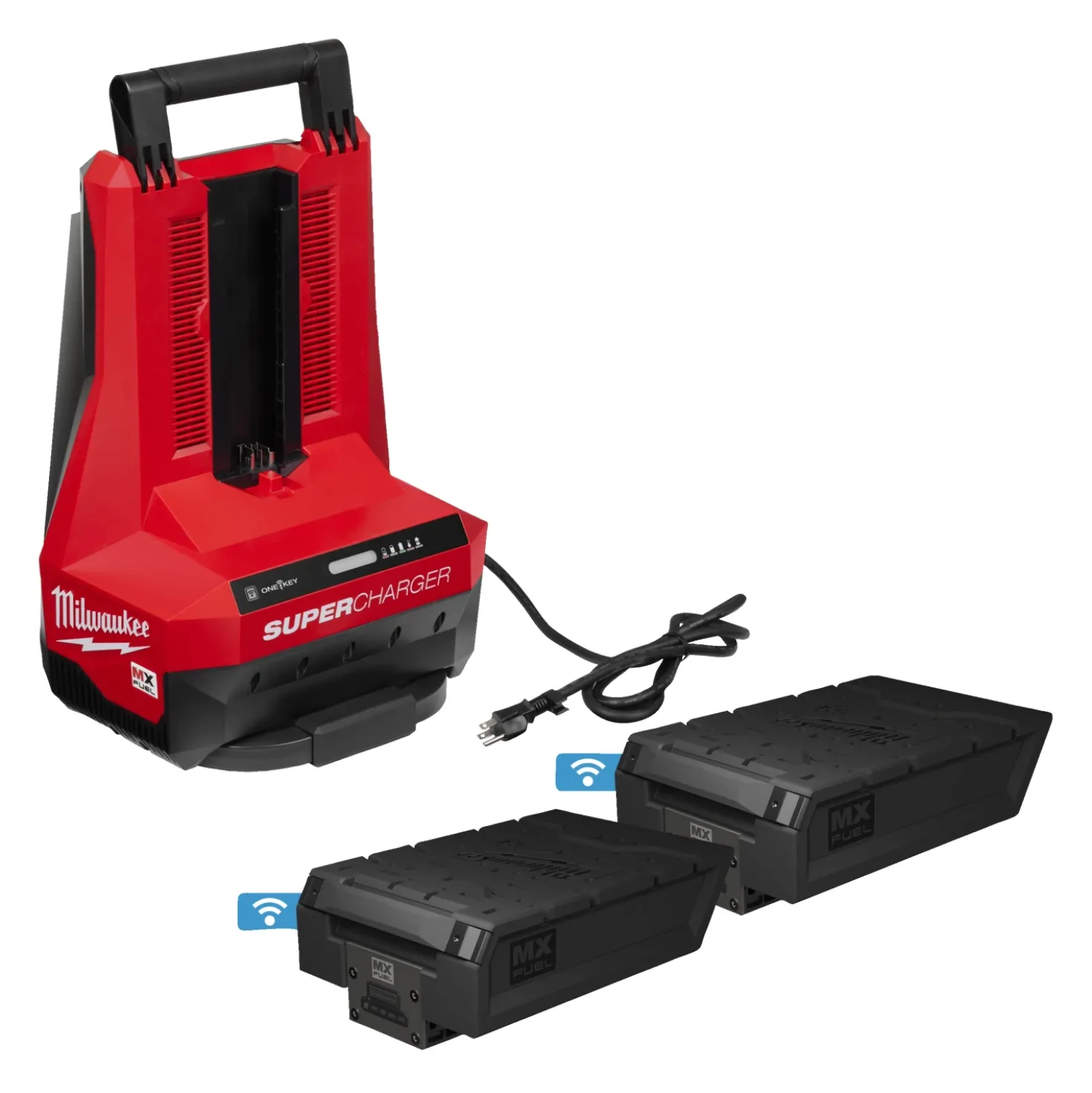 Milwaukee MXF NRG-802 MX Fuel FORGE accu starterset (2x 8.0Ah) + Super snellader
