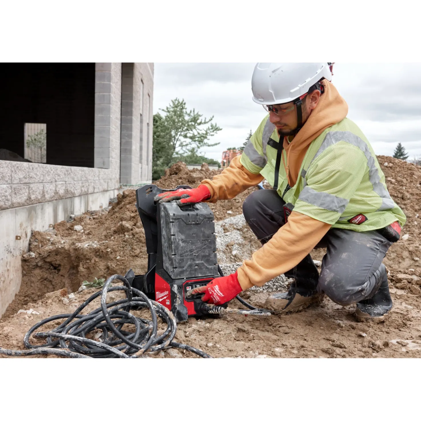 Milwaukee MXF SMP2-0 MX Fuel accu dompelpomp body