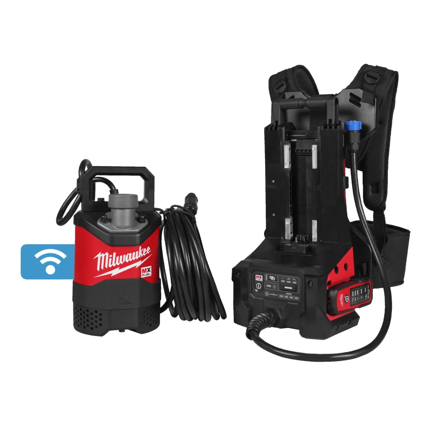 Milwaukee MXF SMP2-0 MX Fuel accu dompelpomp body