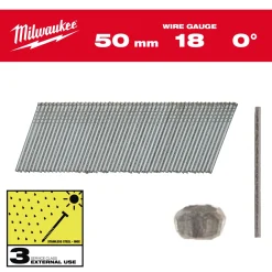 Milwaukee 4932492564 Nagels brad Inox 18G/50mm/SC3-5kpc