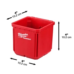 Milwaukee 4932480698 PACKOUT Bakjes (2st) - 10 x 10 cm