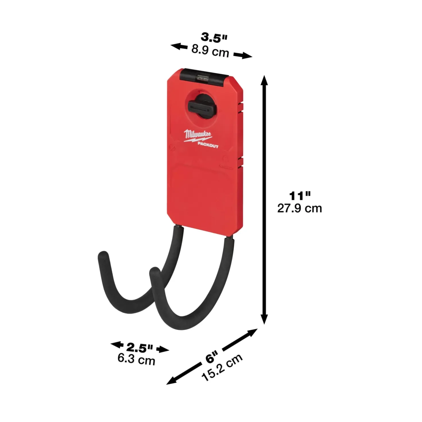 Milwaukee 4932480701 PACKOUT Gebogen haak