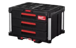Milwaukee 4932472130 Packout gereedschapskoffer met 3 lades