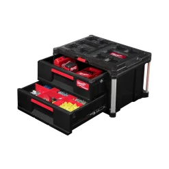 Milwaukee 4932472129 Packout gereedschapskoffer met 2 lades