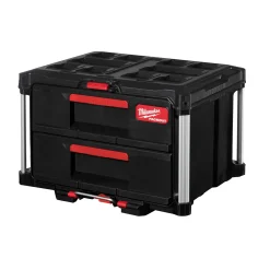 Milwaukee 4932472129 Packout gereedschapskoffer met 2 lades