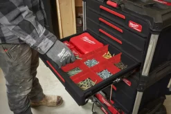 Milwaukee 4932493189 Packout gereedschapskoffer met 4 lades