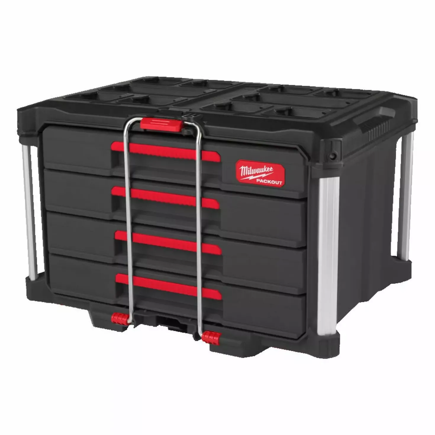 Milwaukee 4932493189 Packout gereedschapskoffer met 4 lades