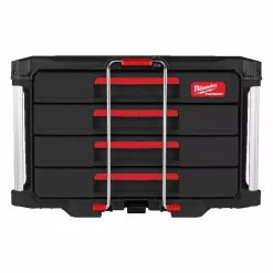 Milwaukee 4932493189 Packout gereedschapskoffer met 4 lades
