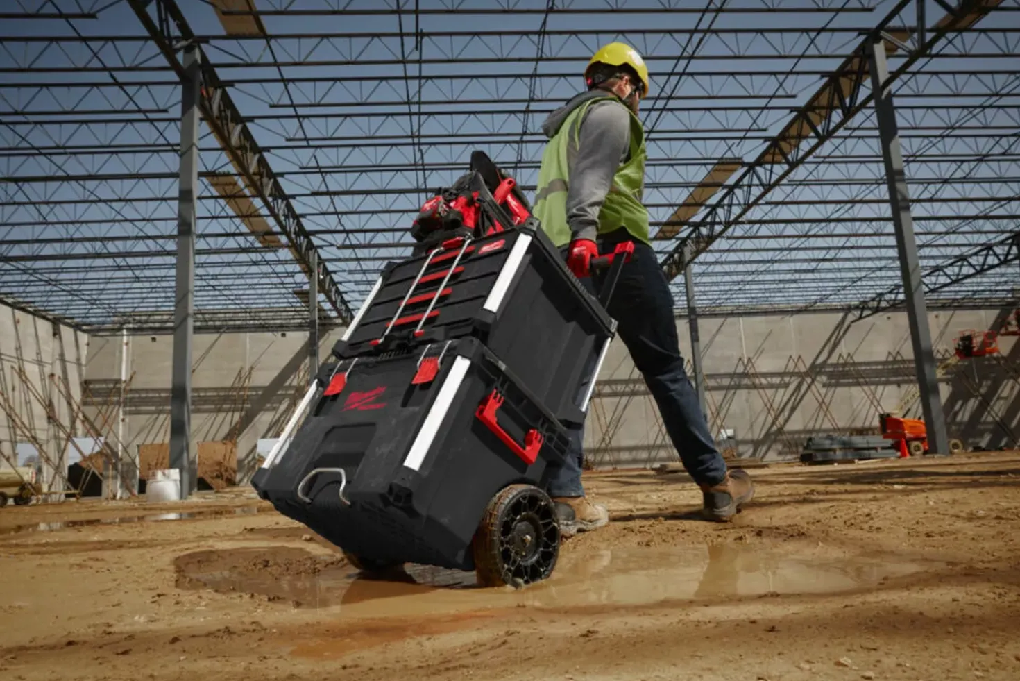 Milwaukee 4932493189 Packout gereedschapskoffer met 4 lades
