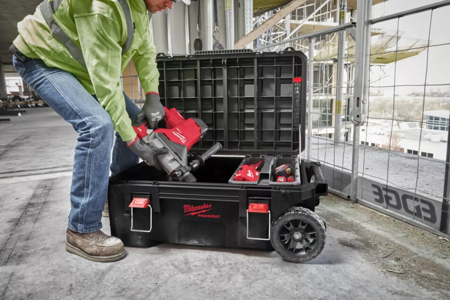 Milwaukee 4932478161 Packout Gereedschapskist op wielen
