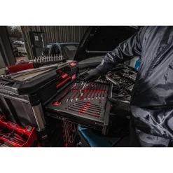 Milwaukee 4932501865 PACKOUT Gereedschapset in gereedschapskoffer - 62-delig