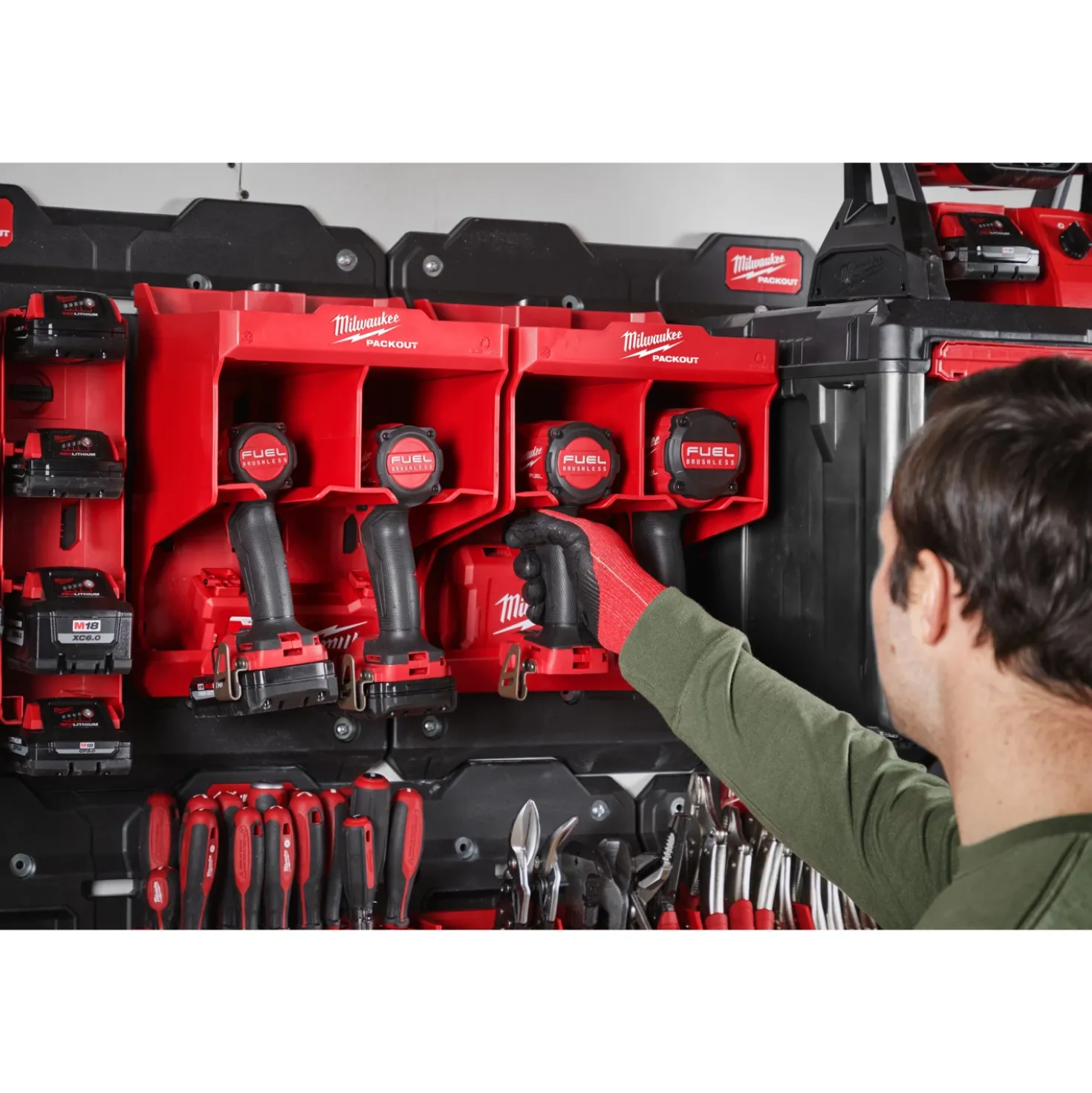 Milwaukee 4932480712 PACKOUT Houder voor boren