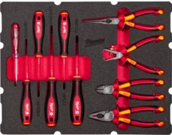 Milwaukee 4932493637 PACKOUT in foam inlay - 10-delig - voor elektriciens