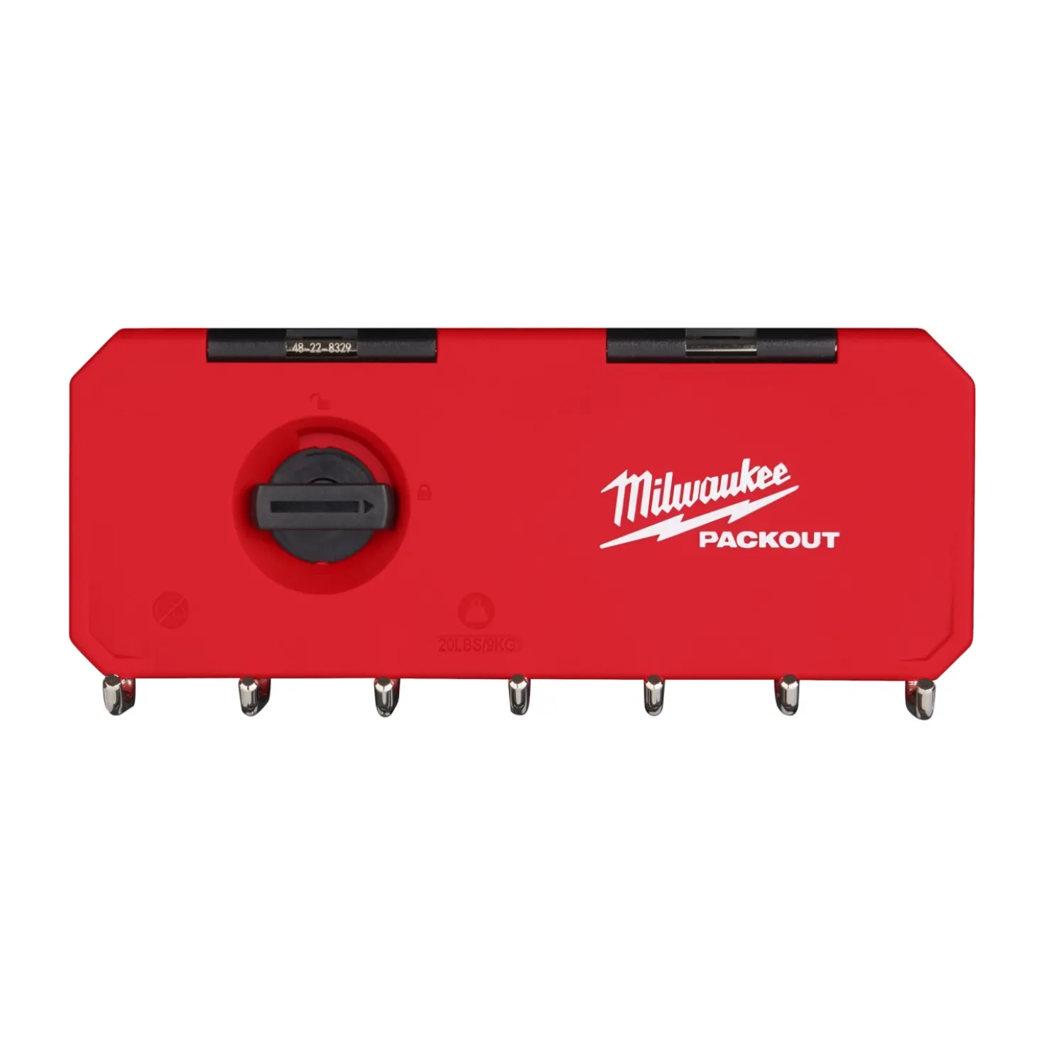 Milwaukee 4932493384 Packout smalle haken rij