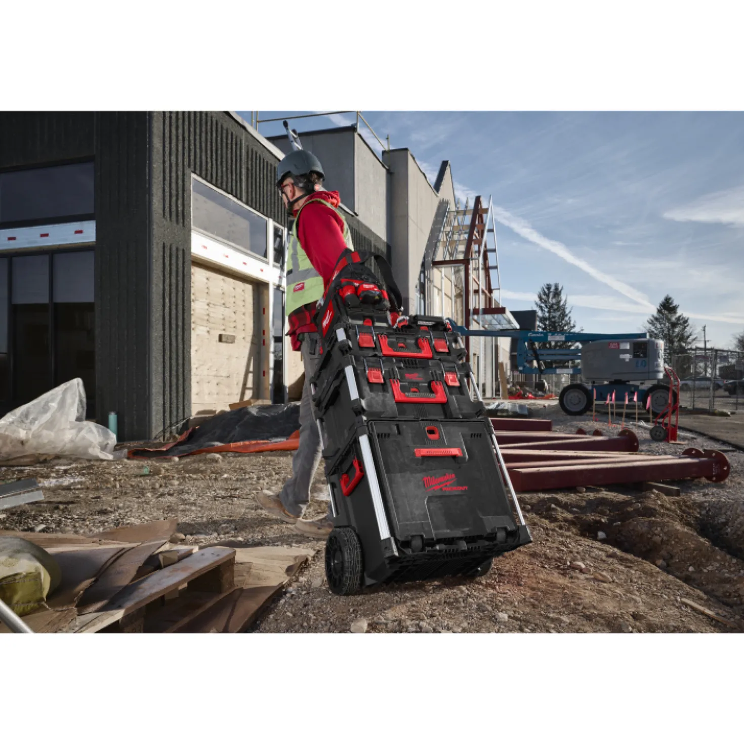 Milwaukee 4932498651 PACKOUT Trolley Opbergkoffer met lade